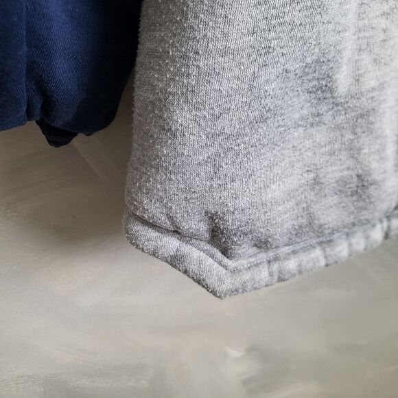 Vintage Adidas Padded Reversible Hood Jacket Size XL Blue Gray - Picture 12 of 14